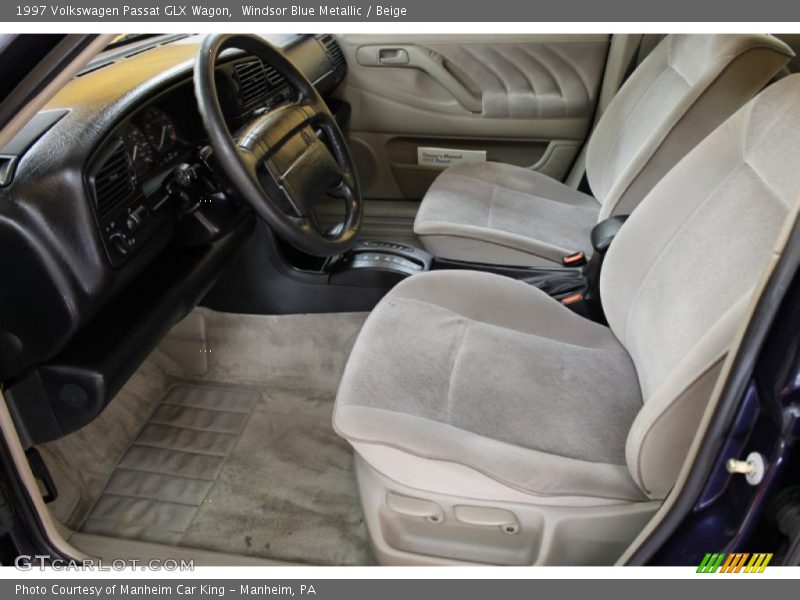  1997 Passat GLX Wagon Beige Interior