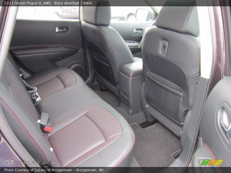 Black Amethyst / Black 2011 Nissan Rogue SL AWD