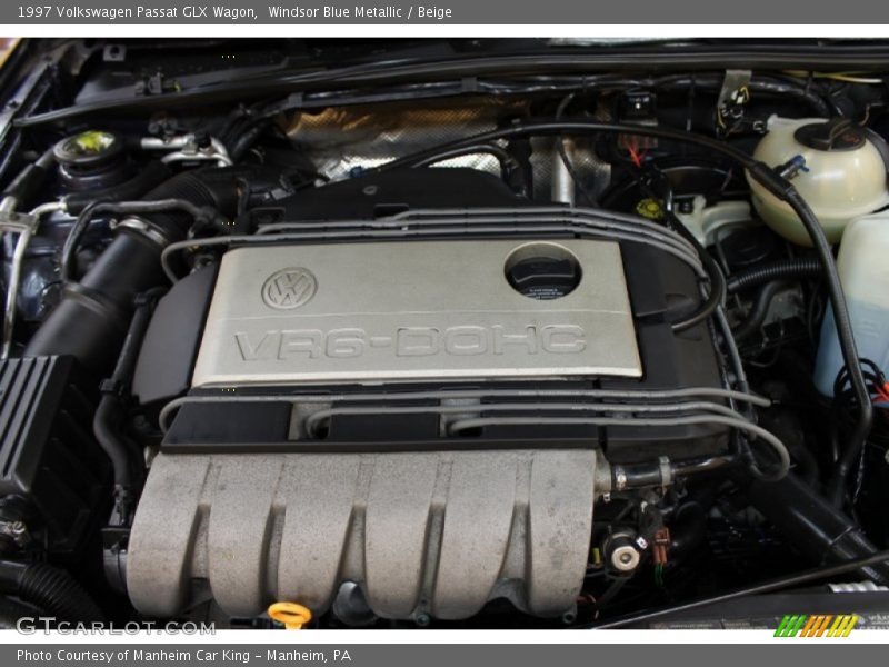  1997 Passat GLX Wagon Engine - 2.8 Liter DOHC 24-Valve V6