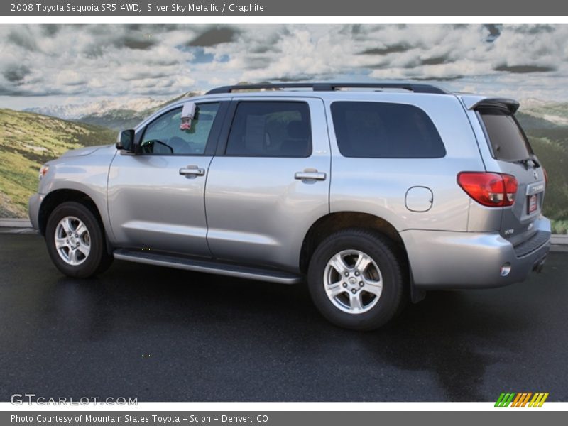 Silver Sky Metallic / Graphite 2008 Toyota Sequoia SR5 4WD