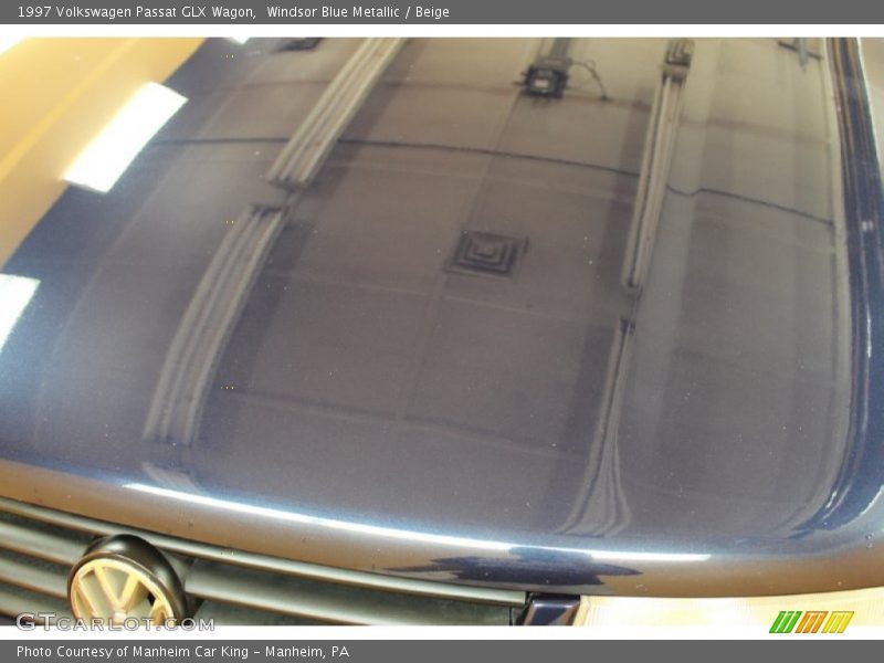 Windsor Blue Metallic / Beige 1997 Volkswagen Passat GLX Wagon