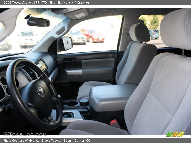 Silver Sky Metallic / Graphite 2008 Toyota Sequoia SR5 4WD