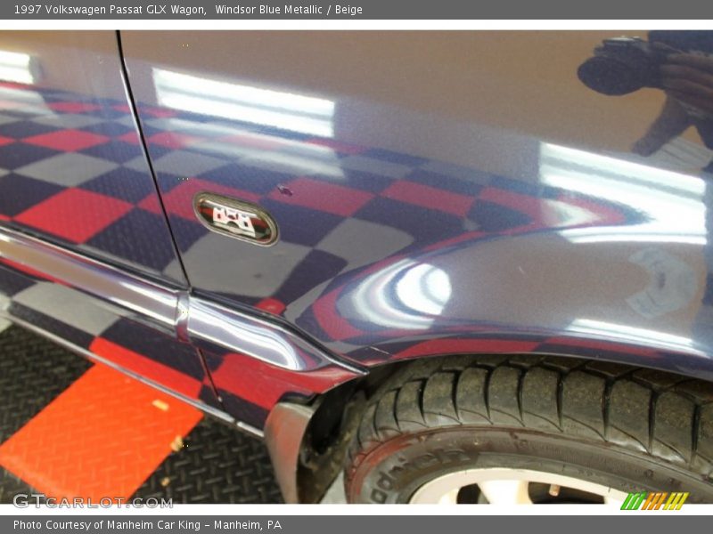 Windsor Blue Metallic / Beige 1997 Volkswagen Passat GLX Wagon