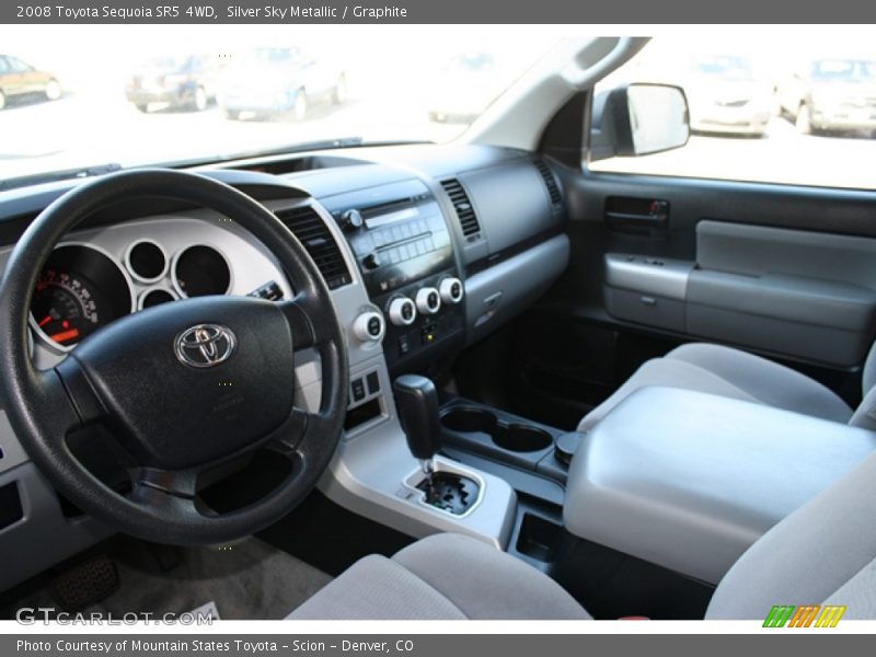 Silver Sky Metallic / Graphite 2008 Toyota Sequoia SR5 4WD