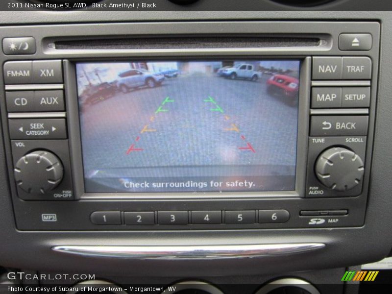 Black Amethyst / Black 2011 Nissan Rogue SL AWD