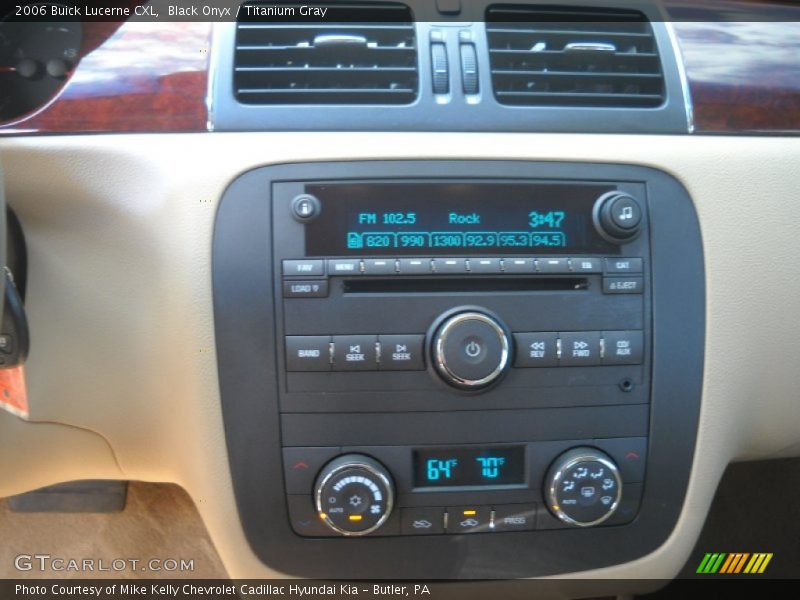 Black Onyx / Titanium Gray 2006 Buick Lucerne CXL