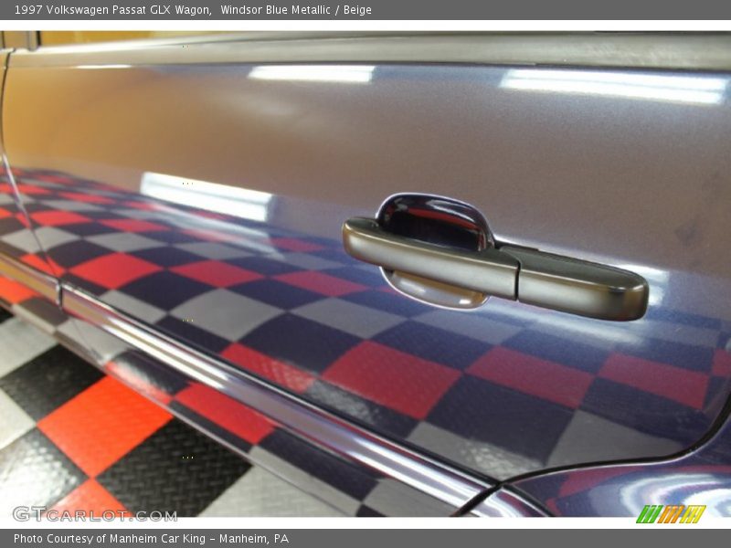 Windsor Blue Metallic / Beige 1997 Volkswagen Passat GLX Wagon