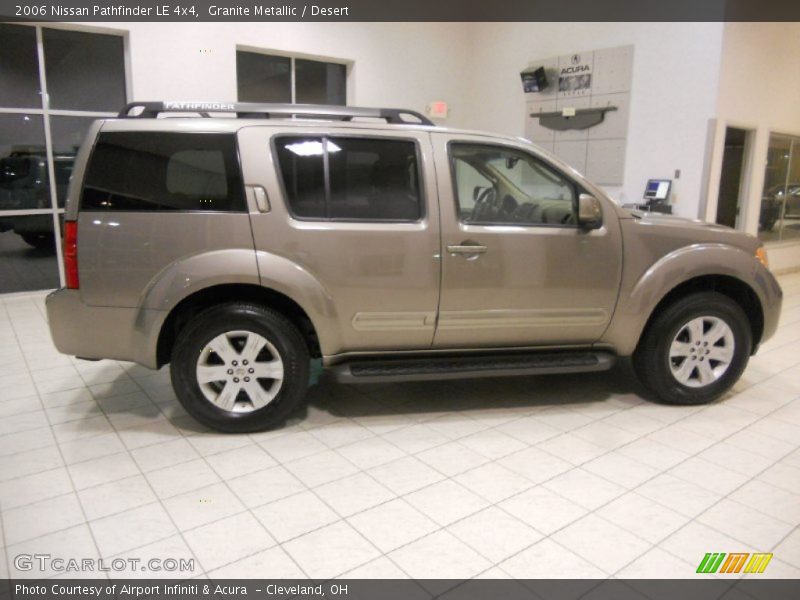 Granite Metallic / Desert 2006 Nissan Pathfinder LE 4x4