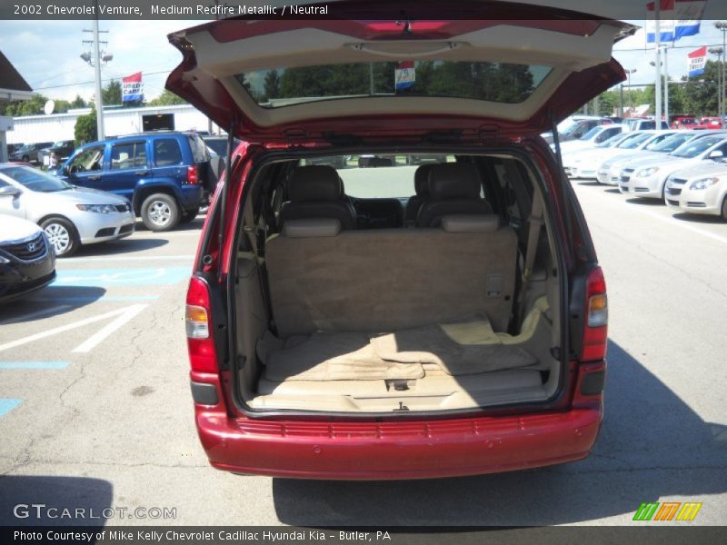 Medium Redfire Metallic / Neutral 2002 Chevrolet Venture