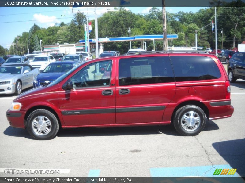 Medium Redfire Metallic / Neutral 2002 Chevrolet Venture