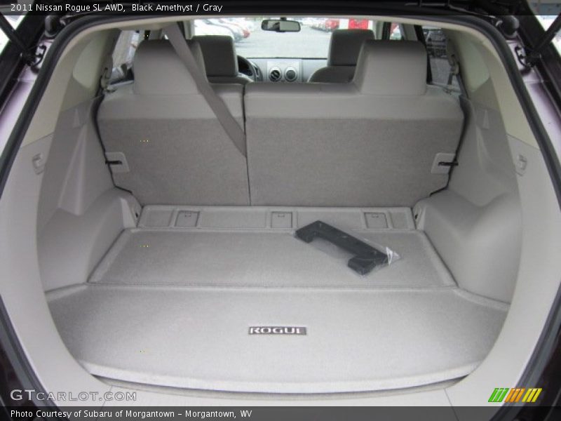 Black Amethyst / Gray 2011 Nissan Rogue SL AWD
