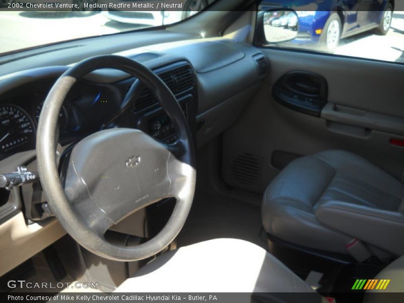 Medium Redfire Metallic / Neutral 2002 Chevrolet Venture