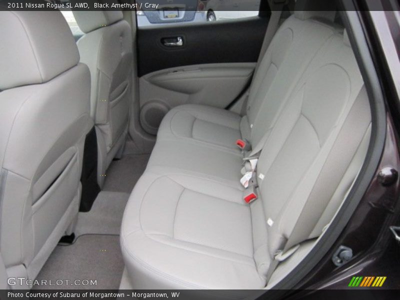 Black Amethyst / Gray 2011 Nissan Rogue SL AWD