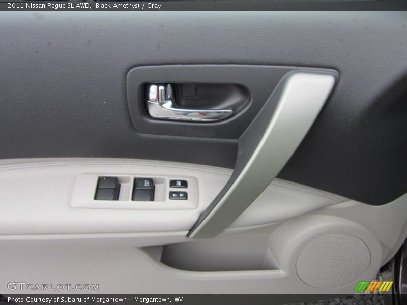 Black Amethyst / Gray 2011 Nissan Rogue SL AWD