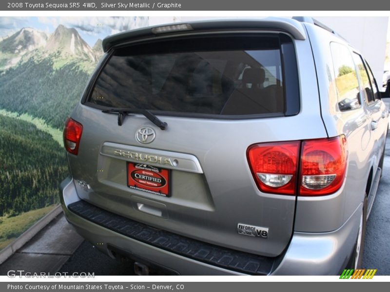 Silver Sky Metallic / Graphite 2008 Toyota Sequoia SR5 4WD