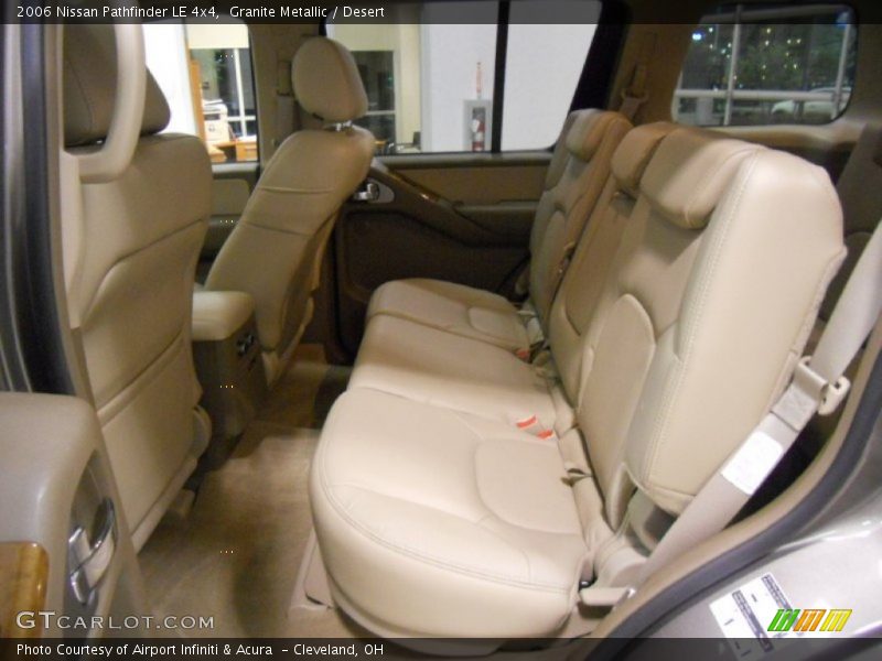 Granite Metallic / Desert 2006 Nissan Pathfinder LE 4x4