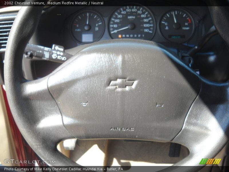 Medium Redfire Metallic / Neutral 2002 Chevrolet Venture