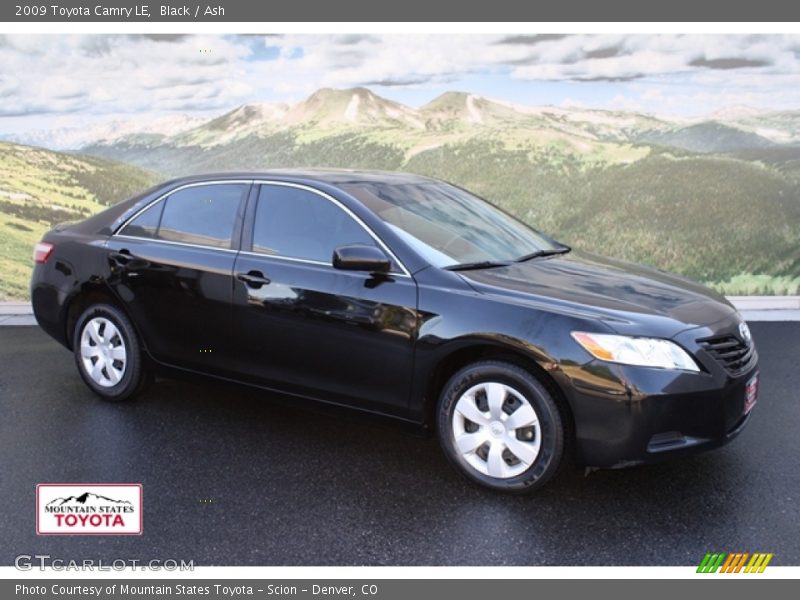 Black / Ash 2009 Toyota Camry LE