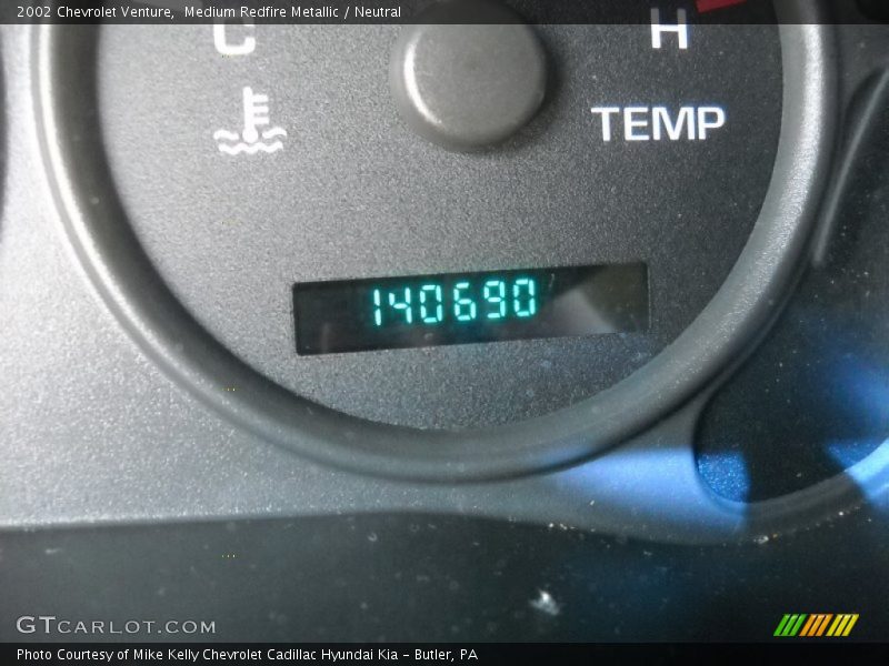 Medium Redfire Metallic / Neutral 2002 Chevrolet Venture