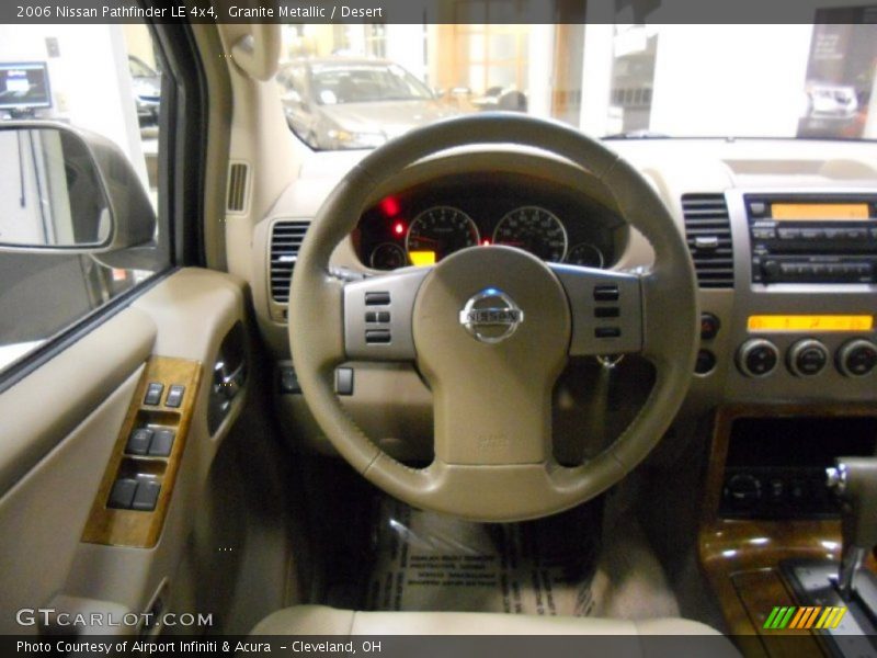 Granite Metallic / Desert 2006 Nissan Pathfinder LE 4x4