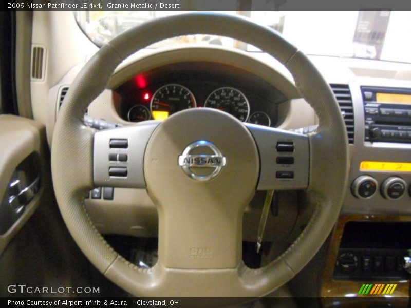 Granite Metallic / Desert 2006 Nissan Pathfinder LE 4x4