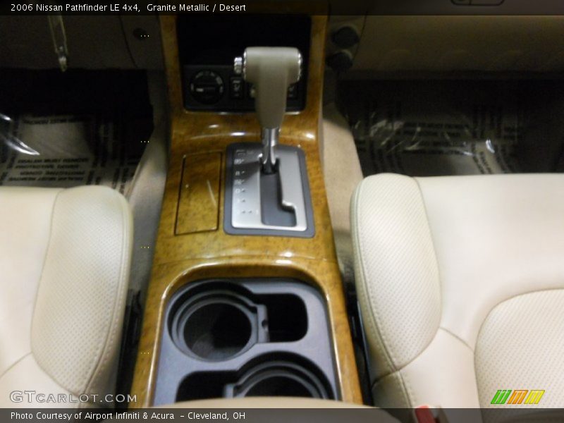 Granite Metallic / Desert 2006 Nissan Pathfinder LE 4x4