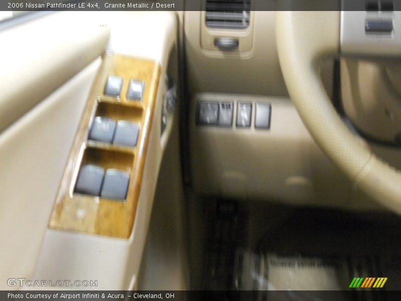Granite Metallic / Desert 2006 Nissan Pathfinder LE 4x4