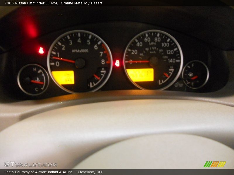 Granite Metallic / Desert 2006 Nissan Pathfinder LE 4x4