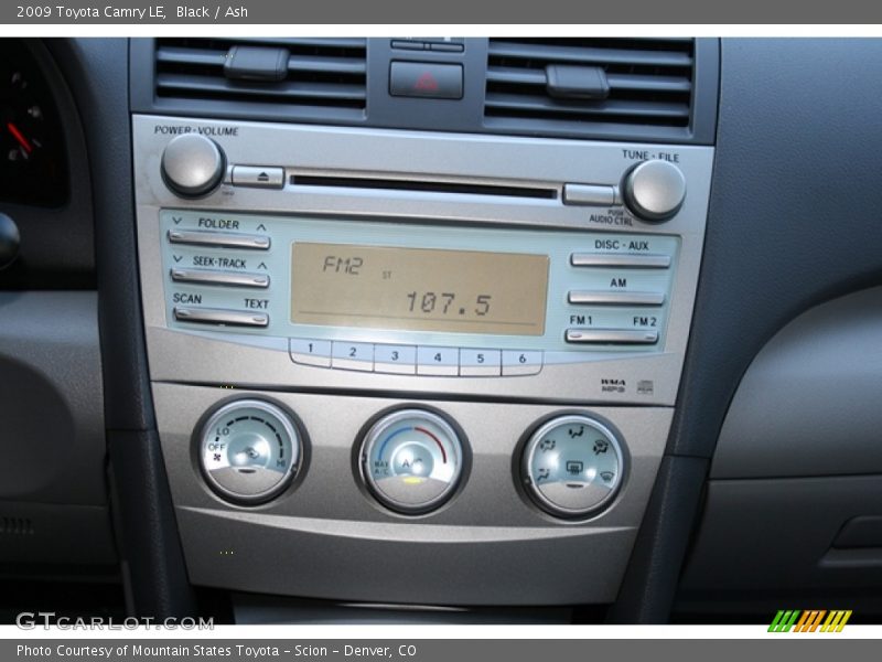 Black / Ash 2009 Toyota Camry LE