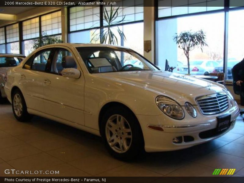 Alabaster White / Ash 2006 Mercedes-Benz E 320 CDI Sedan