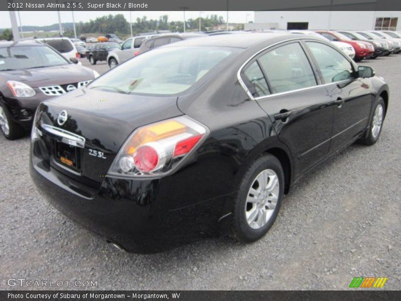 Super Black / Blonde 2012 Nissan Altima 2.5 S