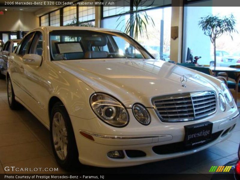 Alabaster White / Ash 2006 Mercedes-Benz E 320 CDI Sedan