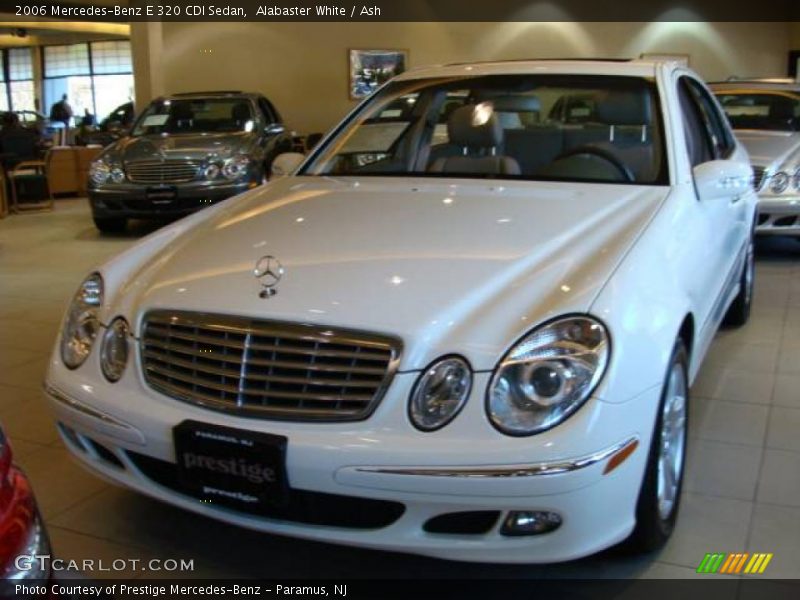 Alabaster White / Ash 2006 Mercedes-Benz E 320 CDI Sedan