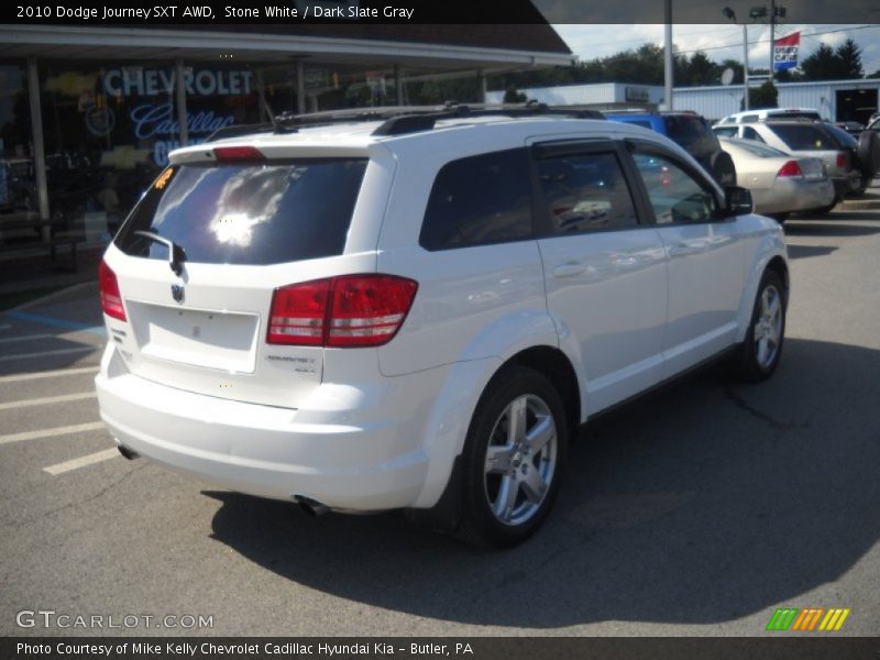 Stone White / Dark Slate Gray 2010 Dodge Journey SXT AWD