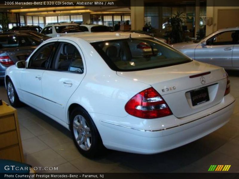 Alabaster White / Ash 2006 Mercedes-Benz E 320 CDI Sedan