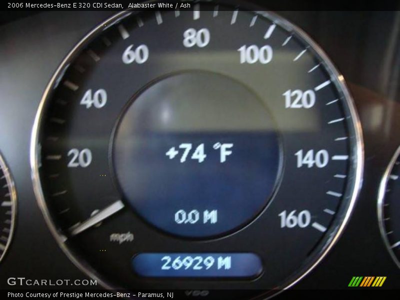 Alabaster White / Ash 2006 Mercedes-Benz E 320 CDI Sedan