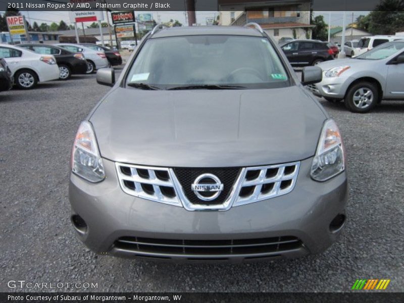 Platinum Graphite / Black 2011 Nissan Rogue SV AWD