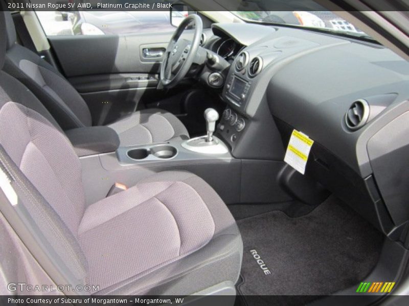 Platinum Graphite / Black 2011 Nissan Rogue SV AWD
