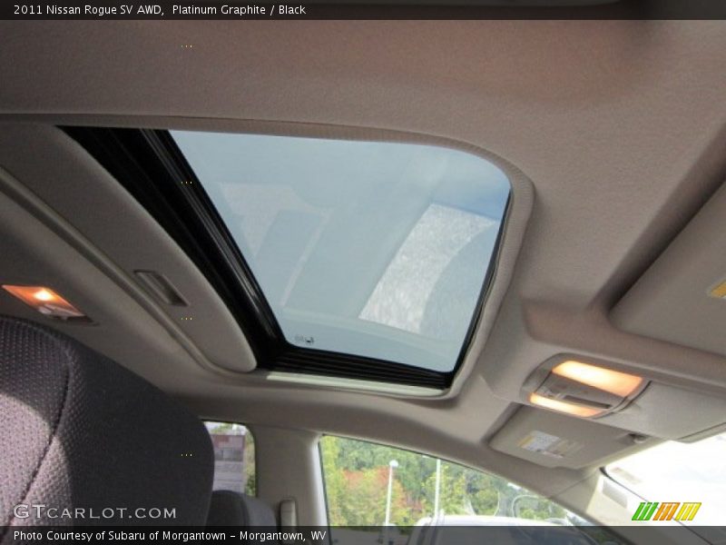Platinum Graphite / Black 2011 Nissan Rogue SV AWD