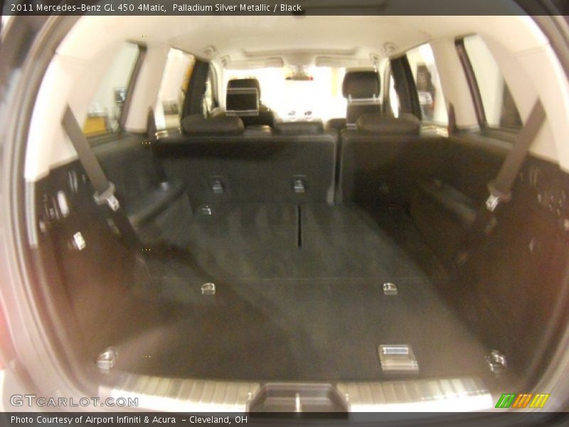 Palladium Silver Metallic / Black 2011 Mercedes-Benz GL 450 4Matic