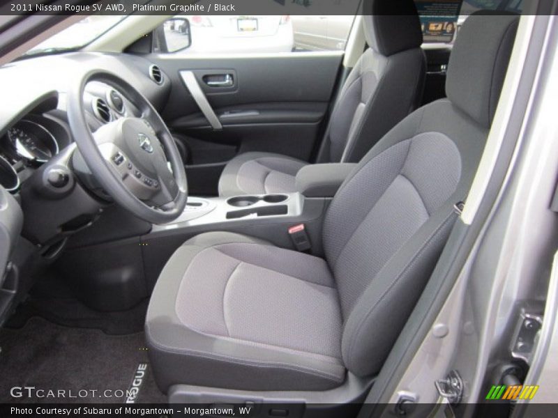 Platinum Graphite / Black 2011 Nissan Rogue SV AWD