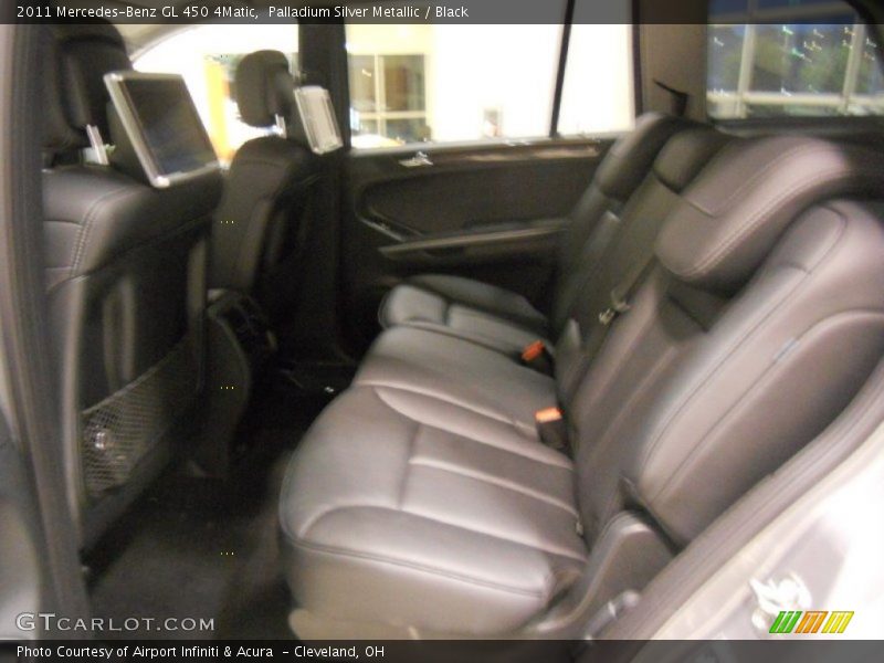 Palladium Silver Metallic / Black 2011 Mercedes-Benz GL 450 4Matic