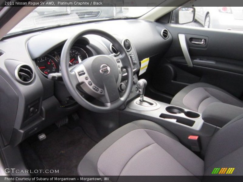 Platinum Graphite / Black 2011 Nissan Rogue SV AWD