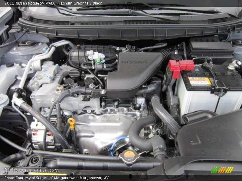 Platinum Graphite / Black 2011 Nissan Rogue SV AWD