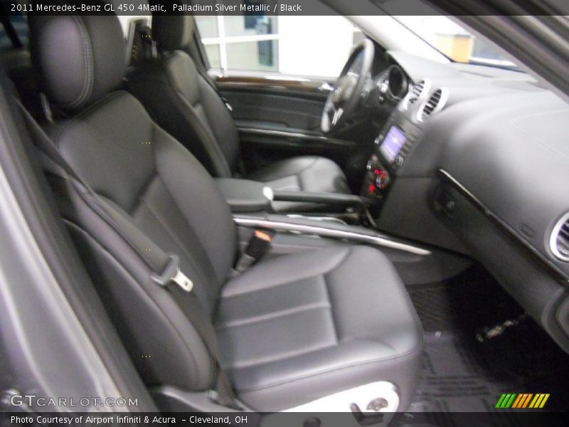 Palladium Silver Metallic / Black 2011 Mercedes-Benz GL 450 4Matic