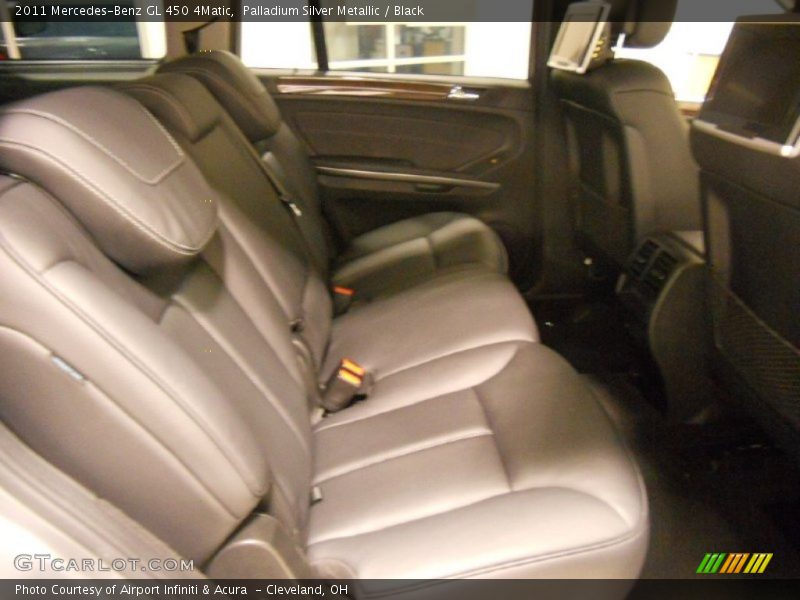 Palladium Silver Metallic / Black 2011 Mercedes-Benz GL 450 4Matic