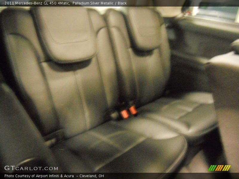 Palladium Silver Metallic / Black 2011 Mercedes-Benz GL 450 4Matic