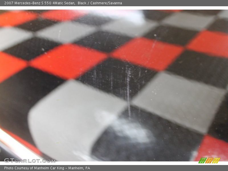 Black / Cashmere/Savanna 2007 Mercedes-Benz S 550 4Matic Sedan