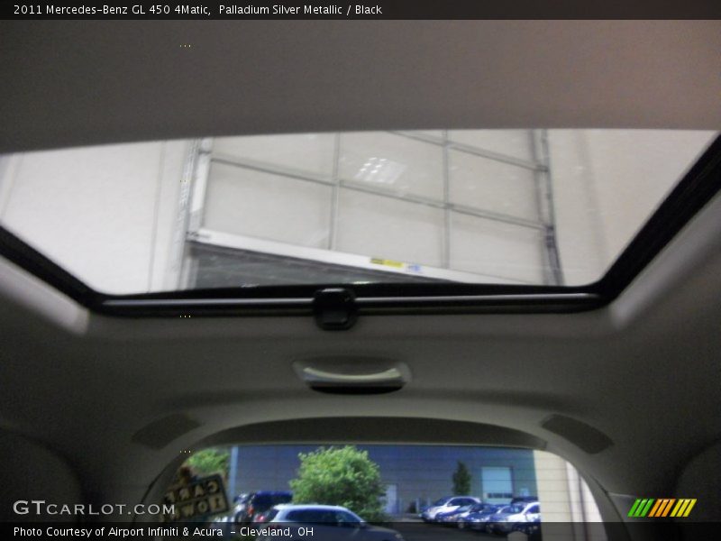 Palladium Silver Metallic / Black 2011 Mercedes-Benz GL 450 4Matic