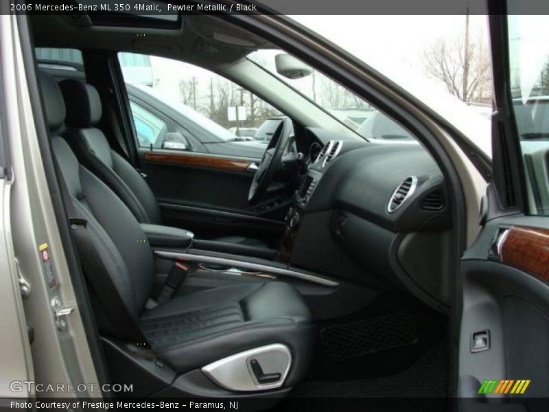 Pewter Metallic / Black 2006 Mercedes-Benz ML 350 4Matic